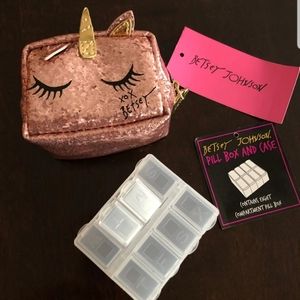 Brand New Betsey Johnson Pillbox